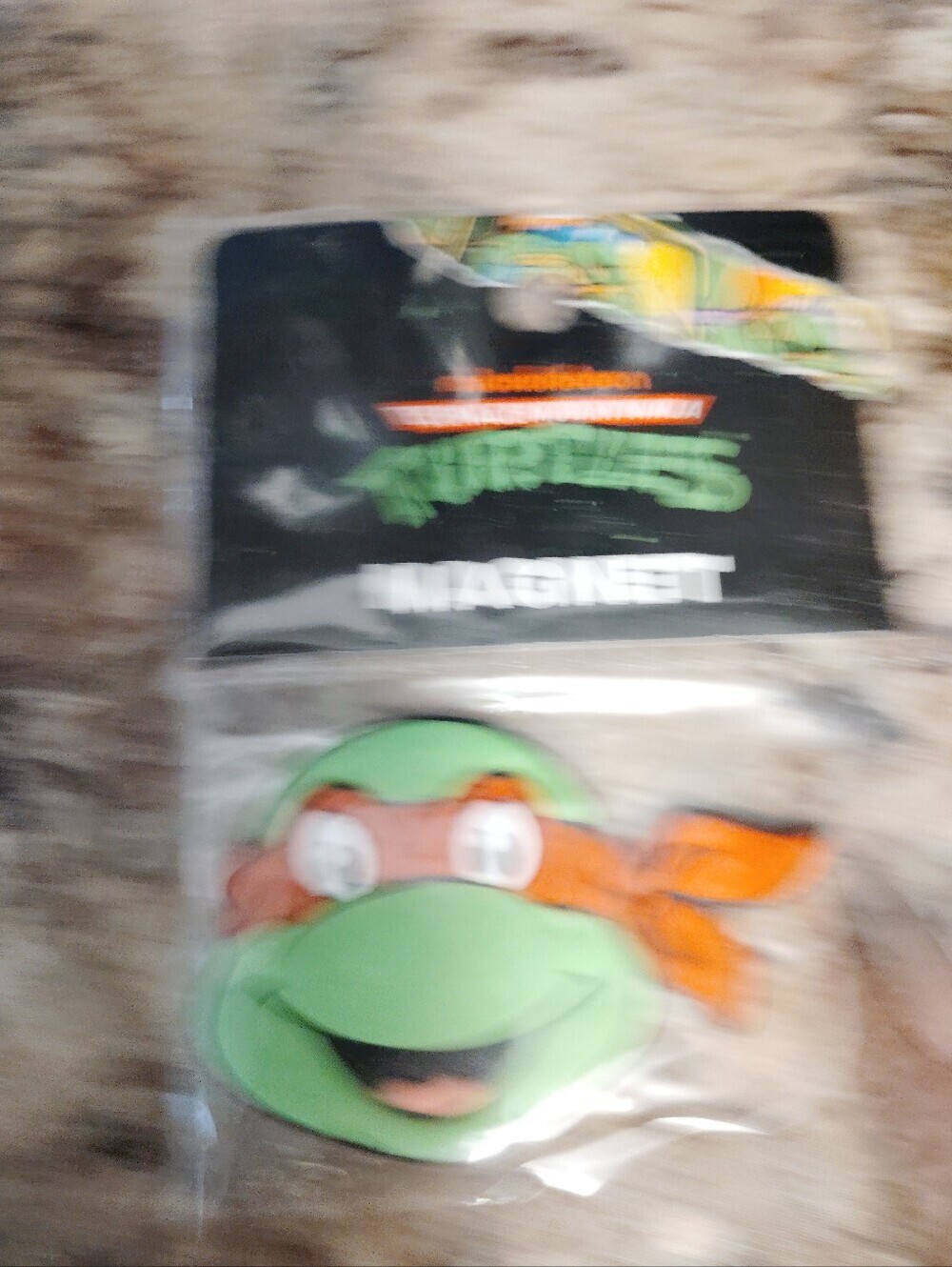 Teenage Mutant Ninja Turtles Orange Bandana Magnet - Licensed Home Accent New